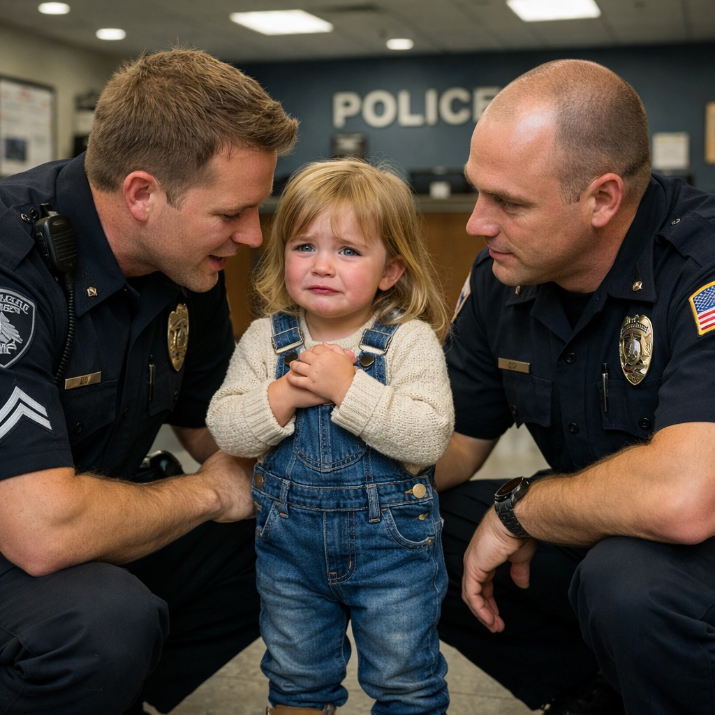 A little girl went to a police station to confess a serious crime, but what she said left the officer completely shocked.