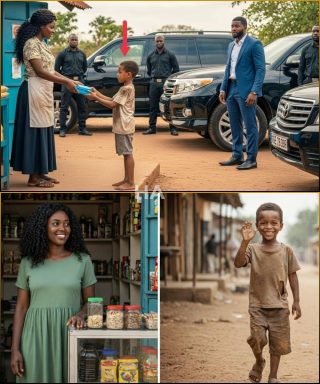 Poor Lady Fed A Homeless Boy Every Day, One Day, 4 Luxurious Cars Came Looking for Him