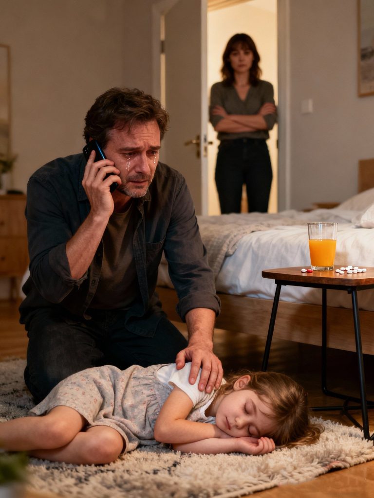 When I Came Home From A Business Trip, I Found My Daughter Unconscious On The Floor, My Wife Said She Was Only Teaching Discipline, But When Paramedics Arrived, One Look At Her Made Them Whisper, “Sir, Is That Really Your Wife?” Because the truth was…