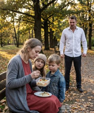 A mother shared one plate of food with her children. A millionaire witnessed it—and what came next was beautiful beyond words.