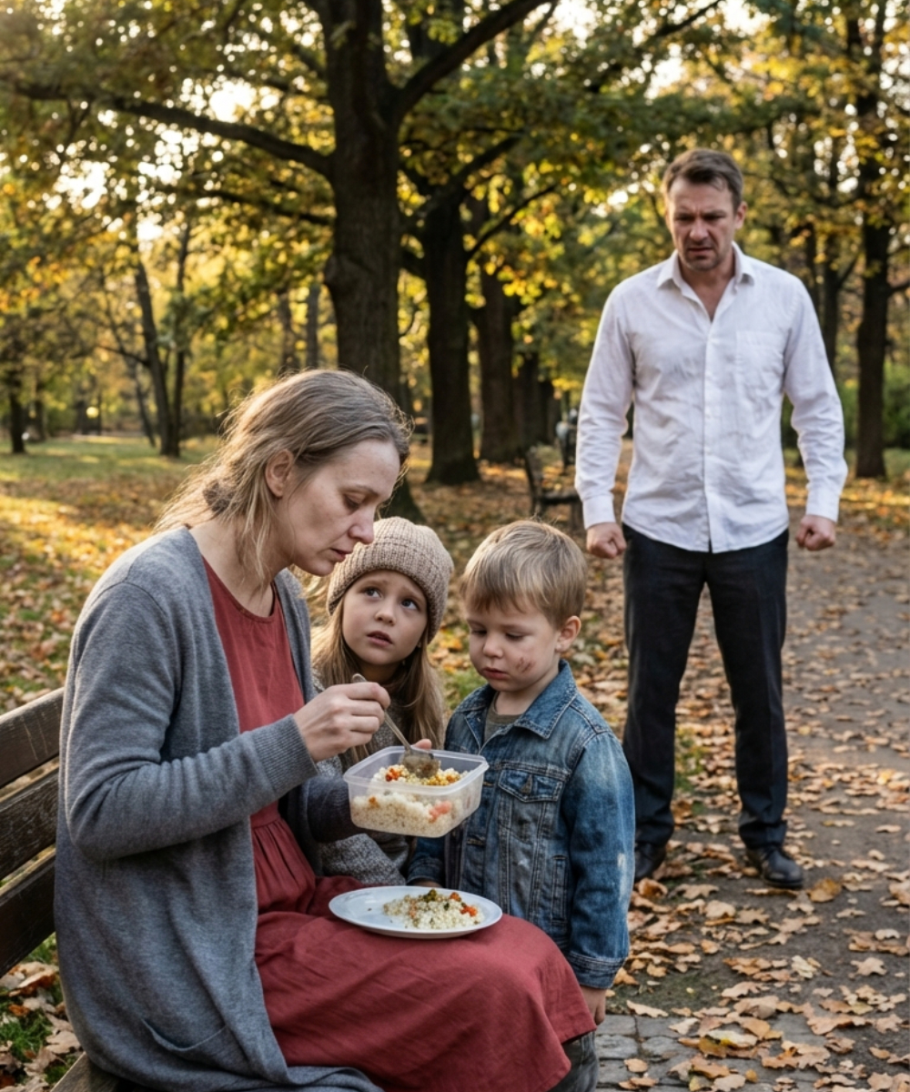A mother shared one plate of food with her children. A millionaire witnessed it—and what came next was beautiful beyond words.