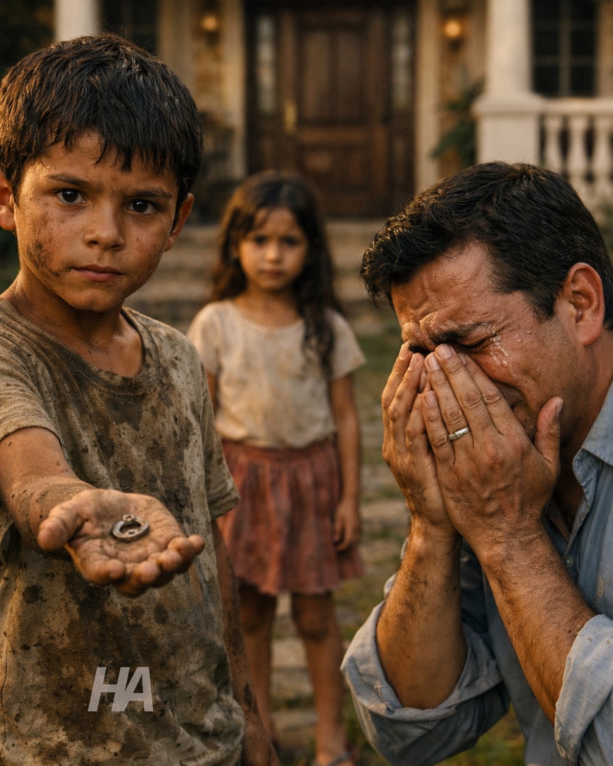 THE BILLIONAIRE TRIED TO SLAM THE GATE ON TWO ORPHANS… BUT ONE DIRTY GARDEN SECRET BLEW HIS WHOLE LIFE OPEN