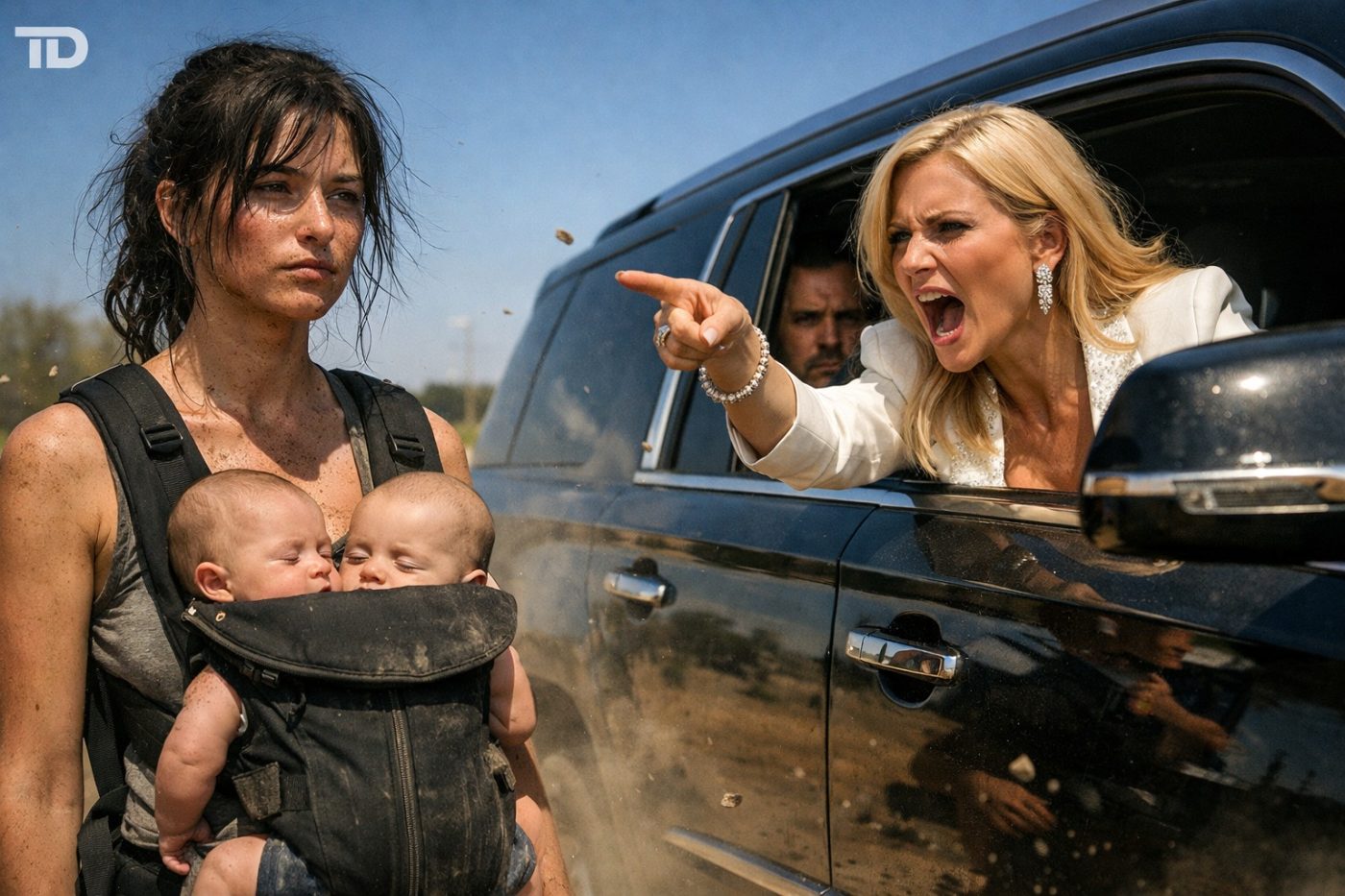 A divorced millionaire took his fiancée home when, unexpectedly, he saw his ex-wife on the street, in misery.