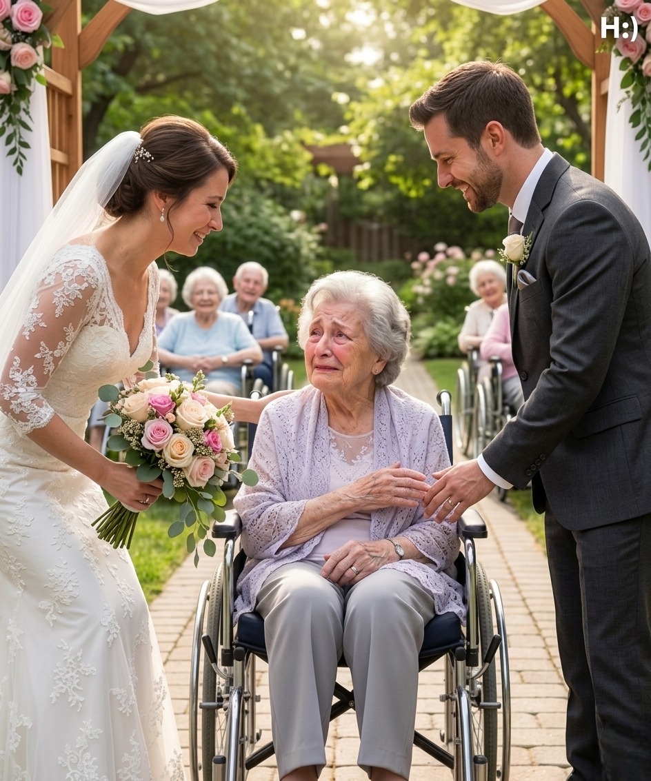 We chose to hold our wedding at a nursing home so my grandmother could witness the moment. My mother grimaced, calling it depressing, while my sister joked people would mock it online. But when the ceremony began, residents smiled, some cried, and my grandmother beamed with pride—proving love and family matter far more than appearances. 💛