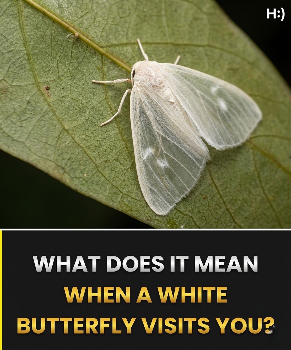 What Does It Mean When a White Butterfly Visits You? Ancient Symbolism, Spiritual Beliefs, and Cultural Myths Reveal the Mysterious Messages Many People Believe These Gentle Creatures Carry, From Signs of Transformation and Hope to Whispers of Loved Ones, Leaving Those Who Witness the Moment Wondering If the Encounter Holds a Deeper Meaning