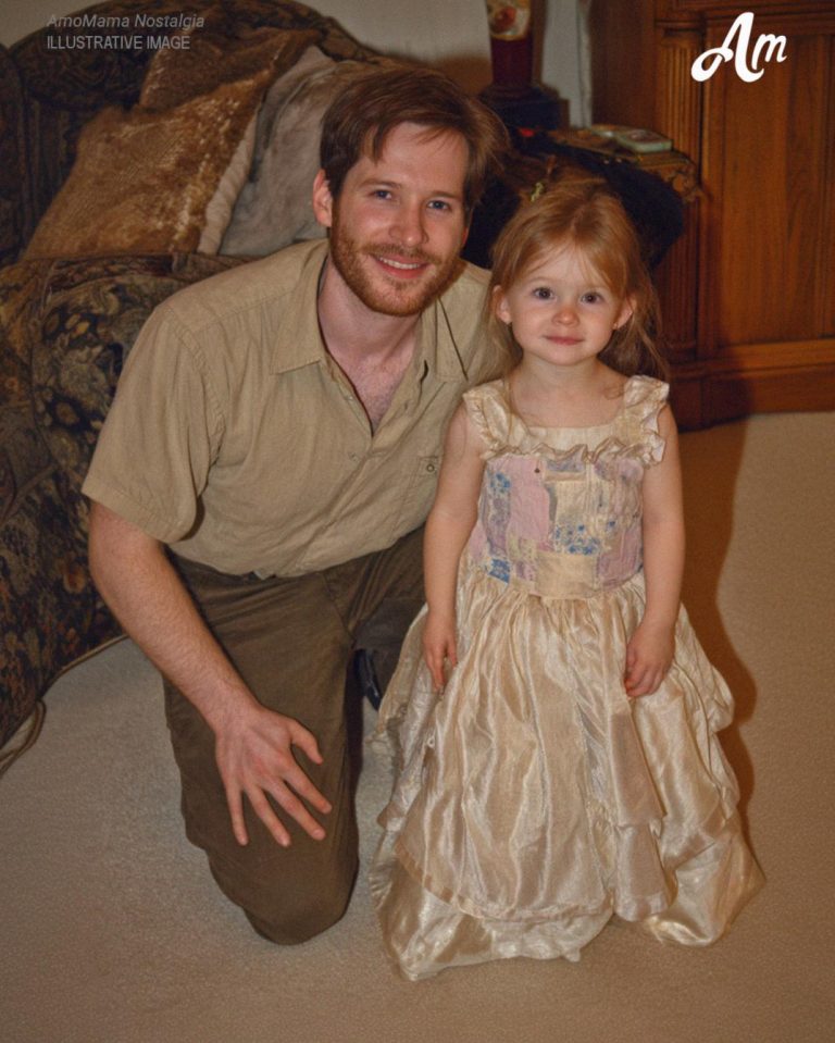 I Sewed My Daughter a Dress for Her Kindergarten Graduation from My Late Wife’s Silk Handkerchiefs – A Rich Classmate’s Mom Called Me ‘Pathetic’, but What Happened Next the Whole Town Would Never Forget