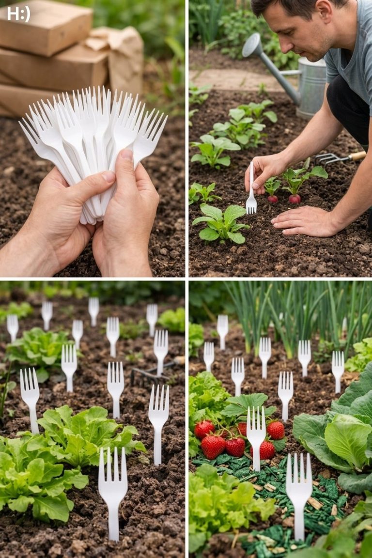 Gardeners Everywhere Are Using Plastic Forks in Their Vegetable Gardens, and the Ingenious Reason Behind This Simple Trick Is Leaving Everyone Curious, Amazed, and Rushing to Try It Themselves, Promising Surprising Benefits for Plants, Soil, and Pest Control, While Transforming Ordinary Garden Practices Into Clever Hacks That Yield Healthier, More Productive Yards Than Ever Before