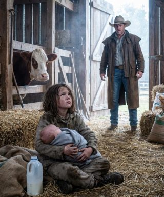 “I’m sorry, sir… I don’t have money for milk,” whispered a 7-year-old girl begging at dawn—but when a Texas rancher followed her through the rain and discovered the starving baby she was hiding, a shocking abandonment secret came to light.