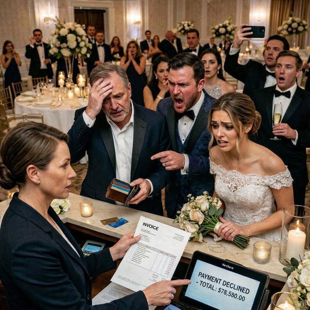 My husband attended his brother’s luxurious wedding, but I wasn’t invited. I just smiled and responded with a trip to Rome. When it was time to pay for the reception, they started screaming…