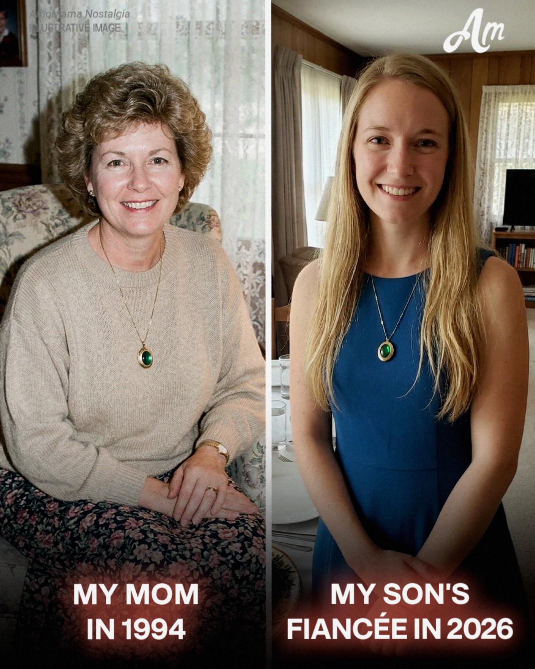 I buried my mother with her most precious heirloom 25 years ago. I was the one who placed it inside her coffin before we said goodbye. So imagine my face when my son’s fiancée walked into my home wearing that exact necklace, right down to the hidden hinge.