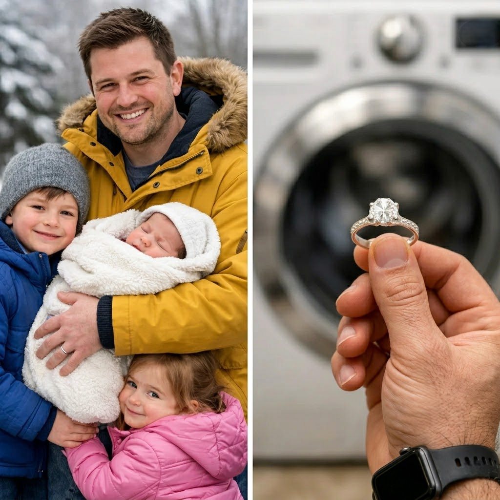 I found A DIAMOND RING in a washing machine I bought at a thrift store – returning it led to 10 POLICE CARS outside my house.