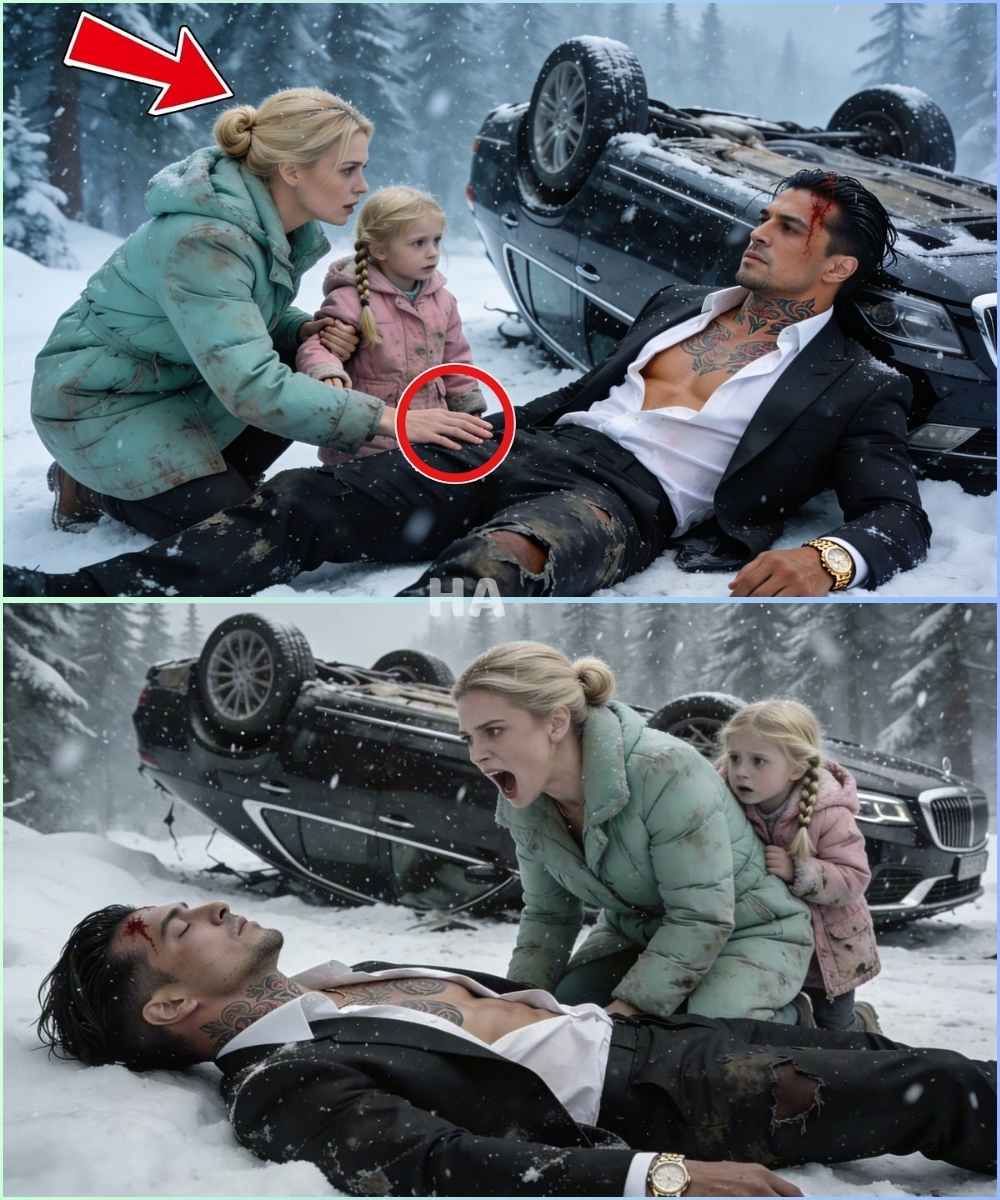 MY SIX-YEAR-OLD FOUND A DYING MAN IN THE SNOW. BY NIGHTFALL, THE MAFIA WAS AT MY DOOR.