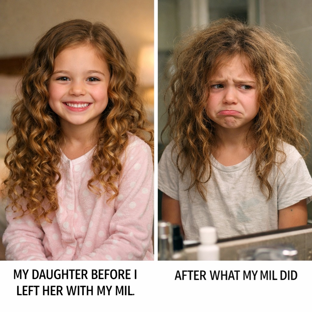 Two weeks ago, my daughter Theresa, 8, got sick and couldn’t go to school. My husband mentioned this to his mom, Denise.