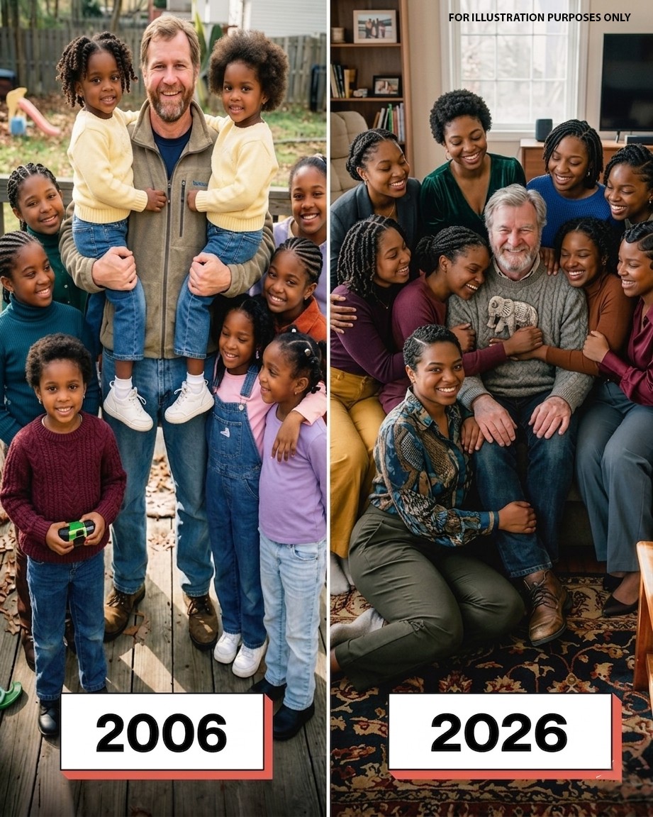 After Losing My First Love, I Raised 9 Girls — Years Later, What They Told Me Left Me Completely Speechless