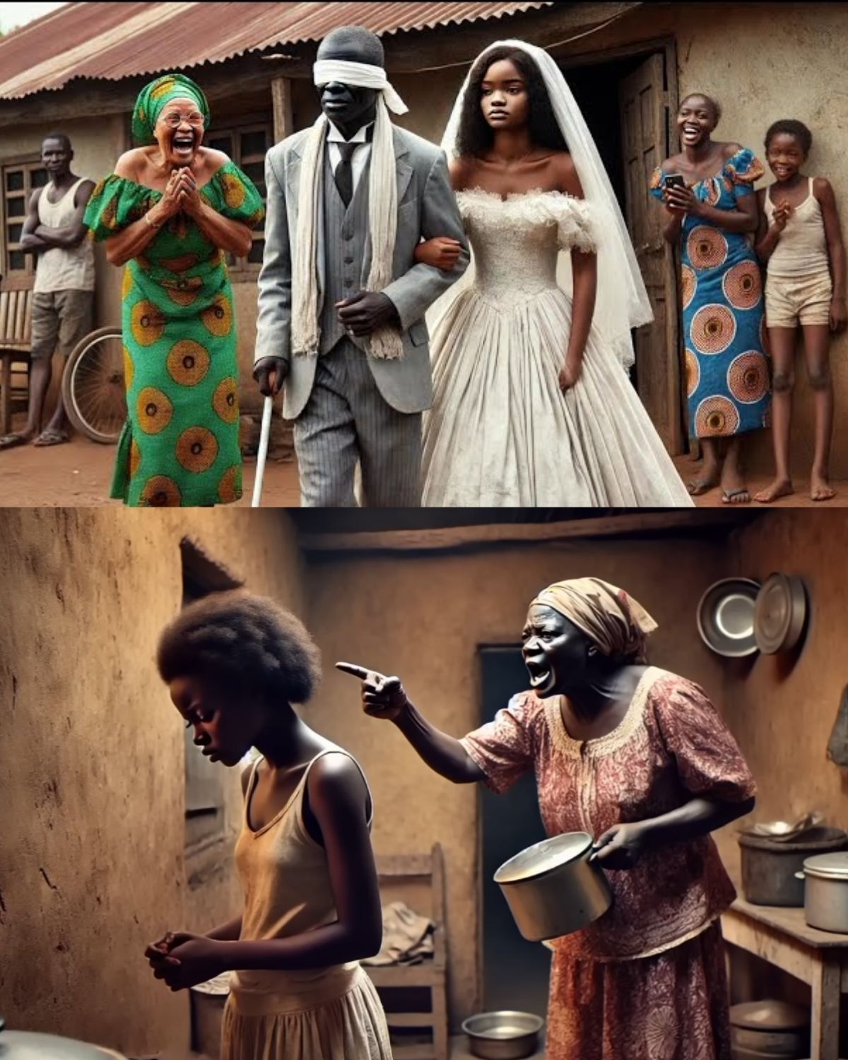 Stepmother Forced Poor Orphan To Marry A Blind Man Unaware He is Billionaire in Disguise