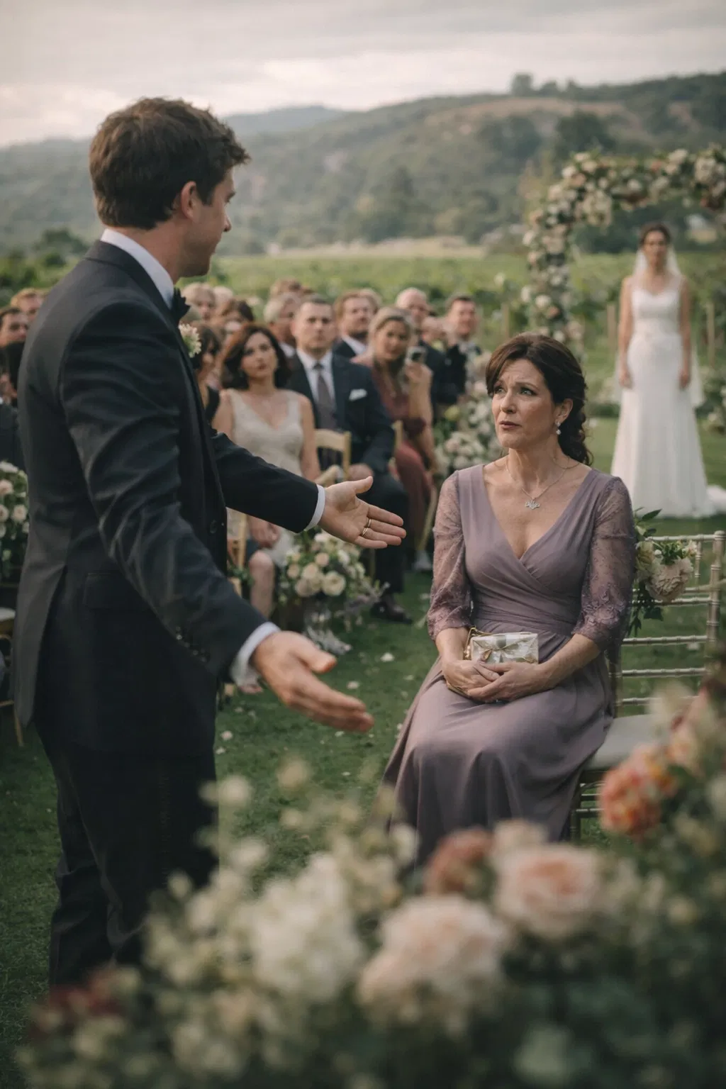 My Stepson’s Fiancée Told Me ‘Only Real Moms Get a Seat in the Front’ — So I Watched the Wedding from the Back… Until My Boy Turned Around
