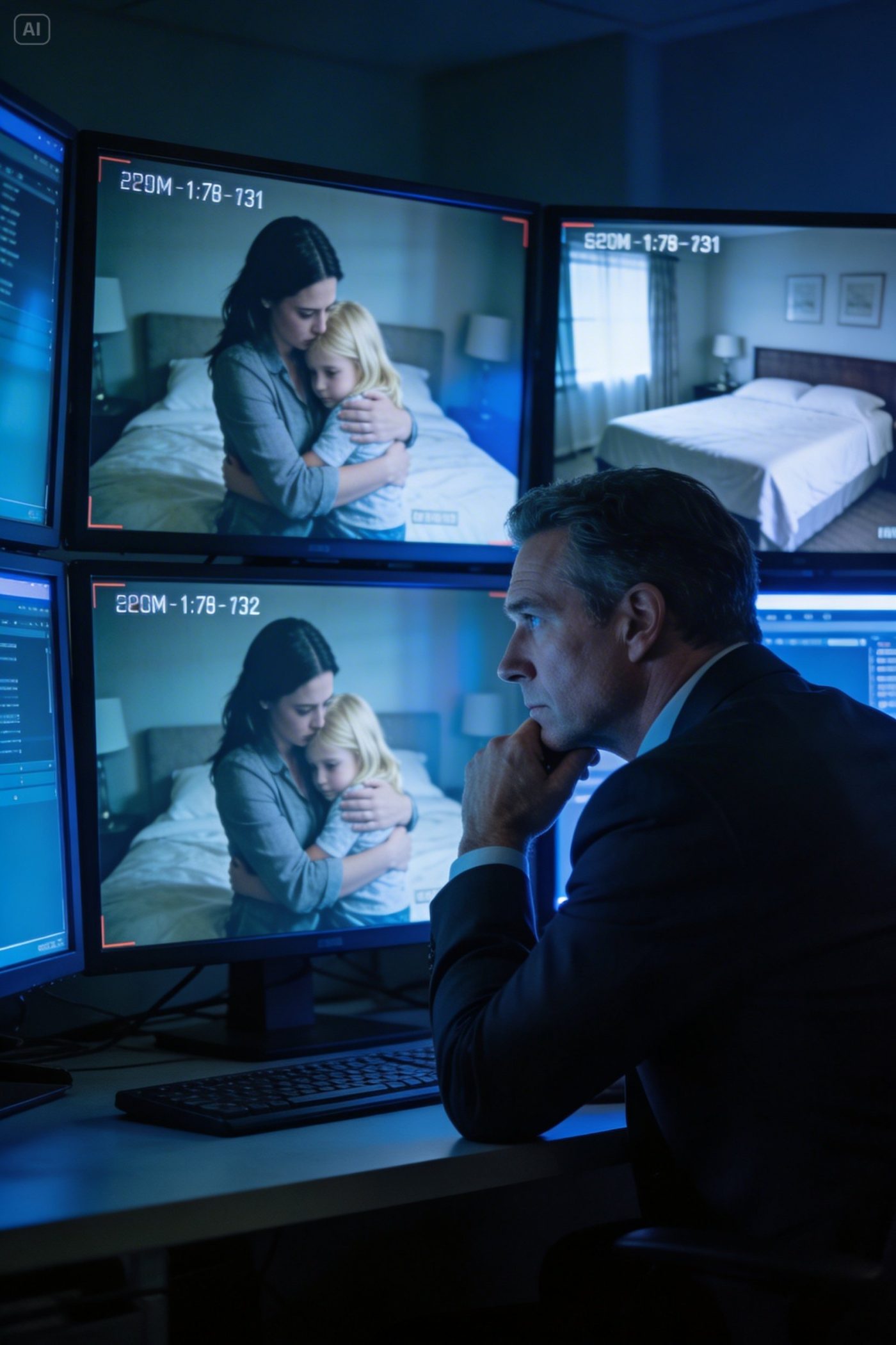 The billionaire pretended to go to Europe… But what he saw on the hidden cameras between his housekeeper and his daughters left him frozen.-yilux