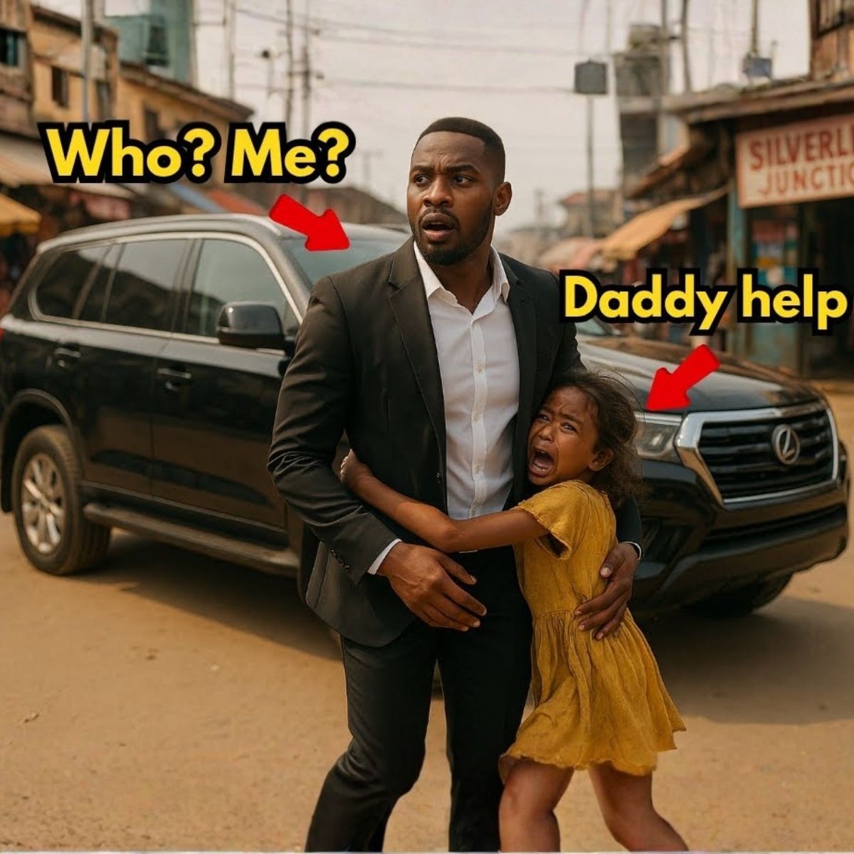 POOR GIRL RAN TOWARDS A BILLIONAIRE ON THE STREET AND CALLED HIM DADDY | WHAT HE FOUND OUT NEXT…..