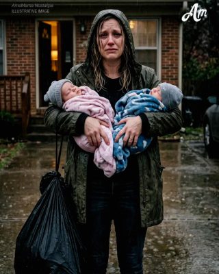 My Husband Kicked Me Out with Our Twins, Saying He Was Done with Family Life – Then His Mom Threw Me a Trash Bag, and I Froze When I Opened It