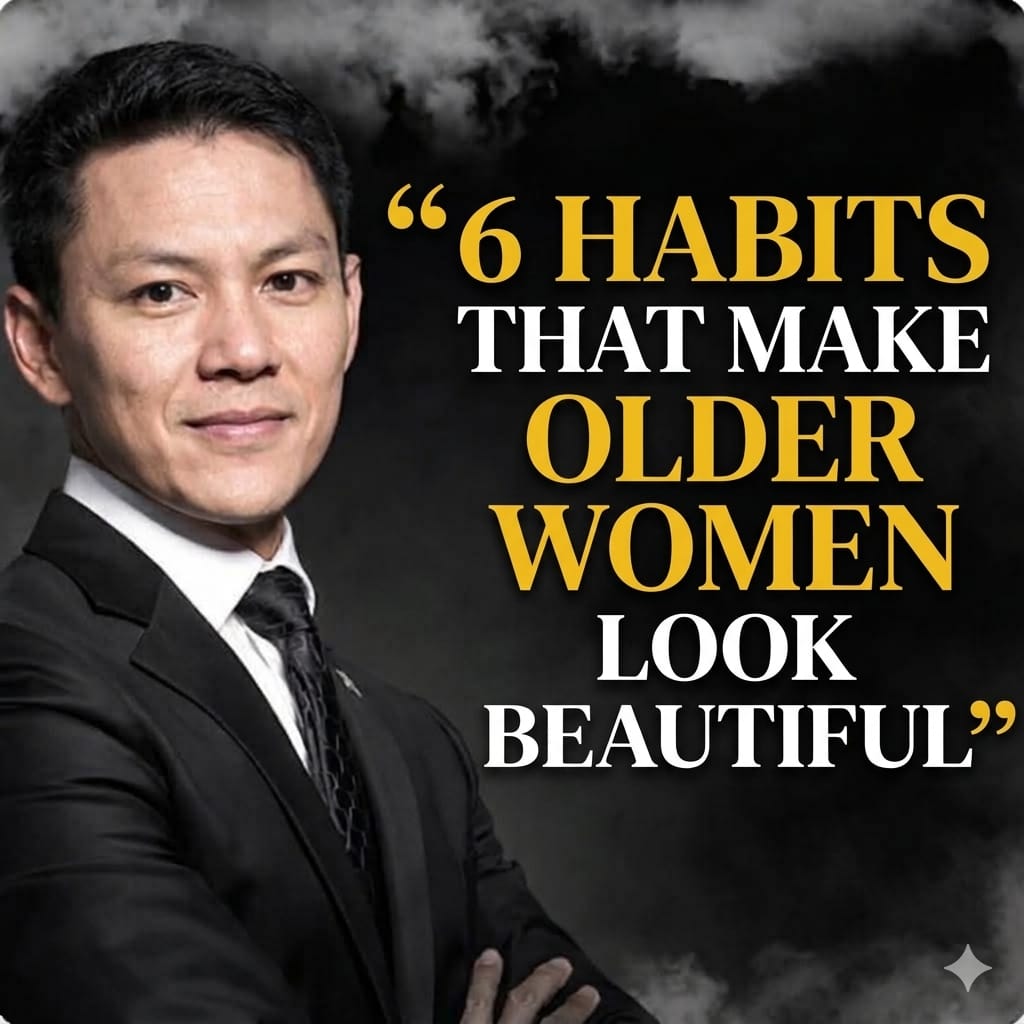 6 habits that make older women look beautiful.