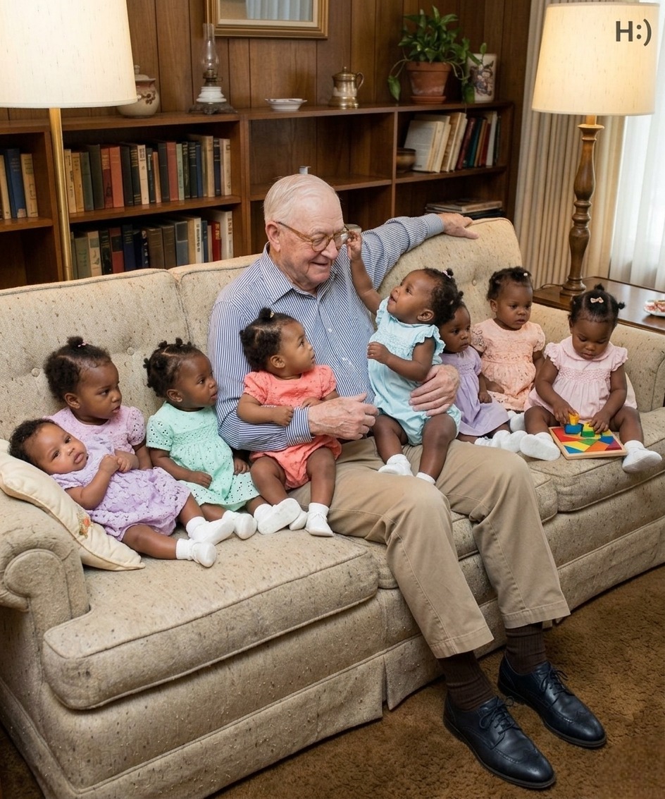 In 1979, a grieving widower opened his home to nine abandoned baby girls after a chance encounter at St. Mary’s Orphanage, defying judgment, poverty, and prejudice, raising them alone through decades of sacrifice, love, and resilience, until forty-six years later their remarkable lives proved that family is built by devotion, not blood. alone becomes home