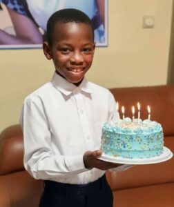 Happy Birthday to him, please drop a heart ❤️ for this kid 🎂🎉